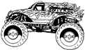 coloring page Monster Trucks